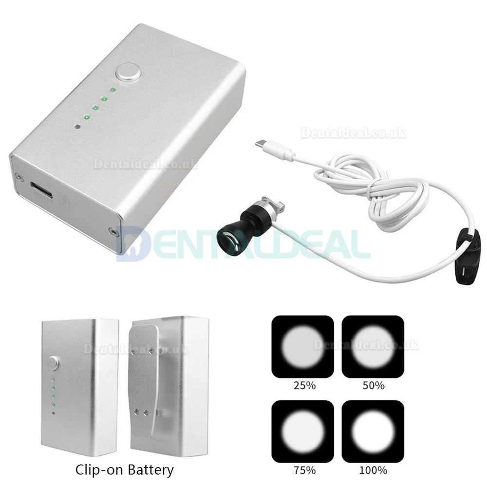 HYG-LP278 5W Dental Surgical Headlight Ergonomic Ergo Loupe Headlamp Adjustable Spotlight